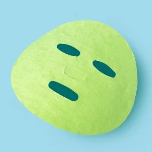 Eco-Friendly Green Microfiber Material for Facial Masks Sheet Cloths