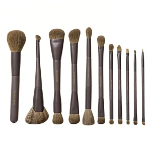 Eco-Friendly Luxury Makeup Brushes Kit Double Hair Cosmetic Foundation Brush