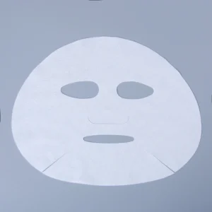 Eco Friendly White Bamboo Fiber Mask Sheet Highly Absorbent Facial Mask Material Paper