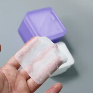 Elastic PDRN Lifting Pads Raw Material Viscose Cotton Toner Cotton Pad