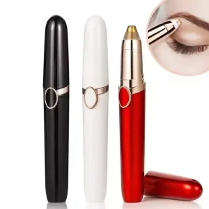 Electric Eyebrow Trimmer Brows Pen Makeup Painless Brow Epilator Mini Shaver Razors Portable Facial Hair Remover
