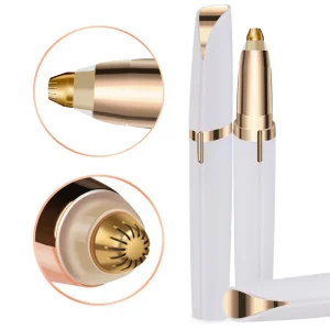 Electric Eyebrow Trimmer Lipstick Eyebrow Trimmer Women’s Shaving and Hair Removal Device