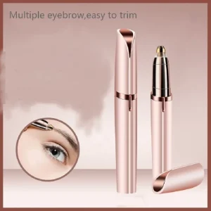 Electric Eyebrow Trimmer Makeup Painless Eye Brow Epilator Mini Shaver Razors Portable Facial Hair Remover Women Depilator