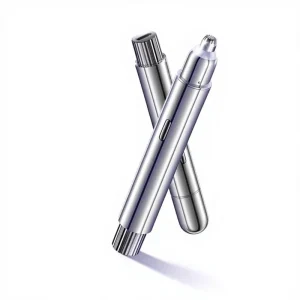 Electric Portable Rechargeable Stainless Steel Eyebrow Trimmer Hair Removal Scraper with Pencil