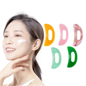 Eleven Resin Gua Sha Jade Roller for Body Sculpting Face Lift Massage Therapy Tools for Men Women Commercial Home