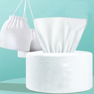 Environmentally 1 Roll 50pcs Friendly Disposable Face Towel Cotton Towel Roll Disposable 100% Soft Face Towel Cotton