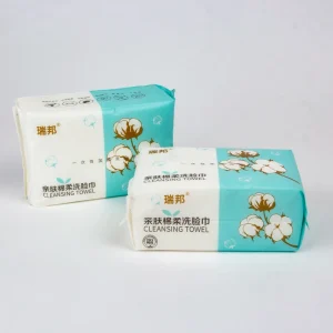 Environmentally Friendly Disposable Antimicrobial Household Face Towel for Both Dry and Wet Use for Sensitive Skin