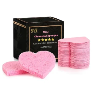Estheticians Massage Compressed Natural Spa Facial Sponge Makeup Cosmetic Reusable Cellulose Exfoliating Face Clean Wash Sponge