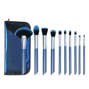 Everyday Essential 10pcs Makeup Brush Set Blush Foundation Beauty Brushes Makeup Tools Face Brushes