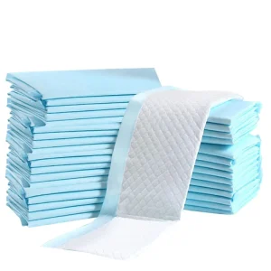 Extra Large 90x60cm Eco-Friendly 100% Cotton Pet Training Pads for Dogs Potty Training with IPX7 Waterproof Quick-Dry