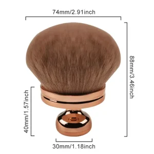 Extra Large Super Soft Fluffy Tan Single Makeup Brush Body Powder Brush Blending Body Brush