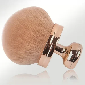 Extra Large Super Soft Fluffy Tan Single Makeup Brush Body Powder and Concealer Face Powder Brush