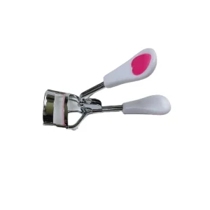 Extra Wide Unique Flat False Beauty Tools Eco friendly Eyelash Curler With Soft Grip Plastic Handle