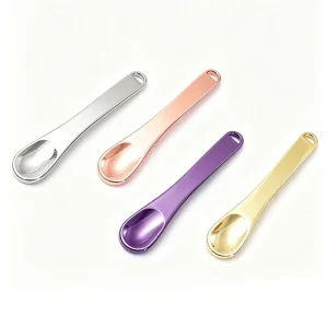 Eye Cream Roller Applicator Facial Spoon Stainless Steel Metal Cosmetic Spoon Spatula