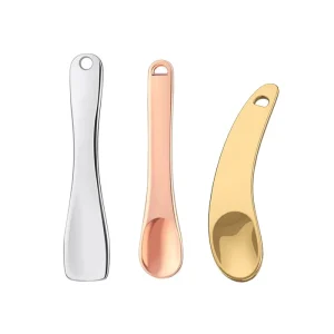 Eye Cream Roller Applicator Facial Spoon Zinc Alloy Cosmetic Spoon Spatula