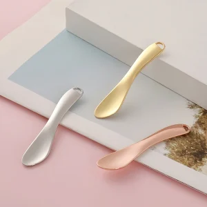 Eye Cream Roller Applicator Facial Spoon Zinc Alloy Metal Cosmetic Spoon Spatula