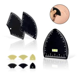 Eyebrow Design Ruler Microblading Mapping Tool Shaping Permanent Makeup Drawing Guide Ruler Tattoo