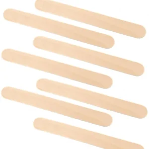 Eyebrow Face Multipurpose Makeup Applicator Wooden Wax Spatula Stick