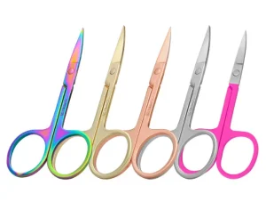 Eyebrow Scissors Small Cuticle Scissors New Manicure & Nail Scissors