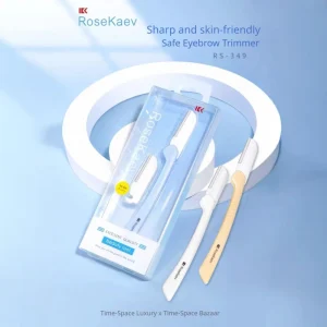 Eyebrow Shaver Replaceable Combined Eyebrow Shaver Safe and Sharp Eyebrow Shaver and Facial Hair Trimmer