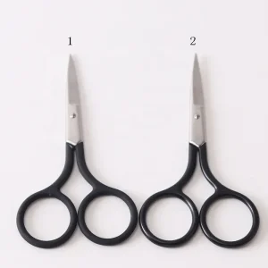 Eyebrow Trimmer Nose Hair Trimmer Beauty Eyelash Trimmer Makeup Small Scissors for Men and Women Facial Face