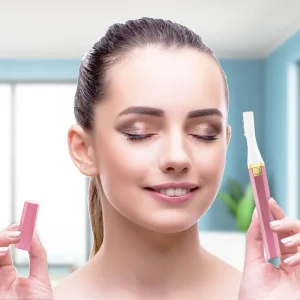 Eyebrow Trimmer Women Razor Painless Hair Remover Eyebrow Trimmer Pen