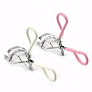 Eyelash Curler Anti slip Textured Handle Beginner Friendly Lash Curler Beauty Makeup Tools Drawer Box Packaging