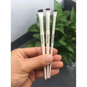Eyeliner Makeup Brush Set Ultra Thin Flat Head Angled Single Makeup Brush for Eyebrow Eye Liner Eyelash Lifting