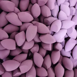 FLY 16 Different Colors Big Size Super Soft Facial Blender Latex Free Custom Shape Washable OEM ODM Makeup Sponges