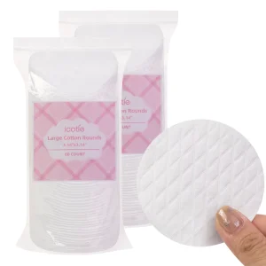 Face Care Kit Reusable Bamboo Makeup Remover Pads Reusable Facial Cotton Rounds Facial Pads for All Skin Cleansing
