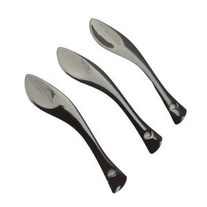Face Cream Cosmetic Spoon Zinc Alloy Makeup Spatula Facial Cream Applicator Mini Face Spoon
