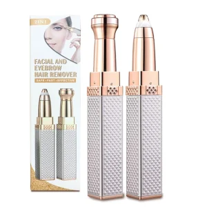 Face Hair Removal Lipstick Shaver Electric Eyebrow Trimmer Women’s Hair Remover Usb Rechargeable Mini Shaver Epilator for Women