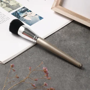 Face Makeup Synthetic Hair Resin Handle Concealer Brush Single Piece