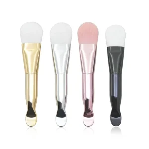Face Mask Brushes Clay Mask Applicator Dual Side Spoon and Silicone Facial Mask Brush