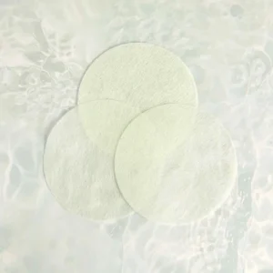 Facecare Cotton Pad Colorful Semi-gel Toner Pad Blue Semi-gel Cool Concept Dry Raw Material Non-woven Fabric
