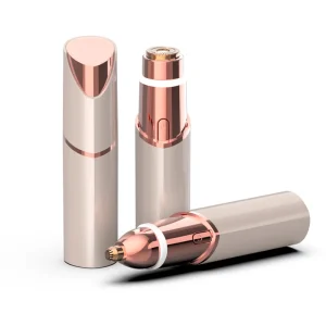 Facial Hair Removal Eyebrow Trimmer 2 in 1 Hair Razor Bikini Shaver for Lady Men Girls for Face Peach Fuzz Lips Chin Armpit