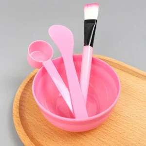 Facial Mask Bowl Stick Spatula Spoon Brush Set