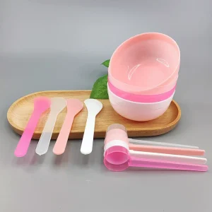 Facial Mask Mixing Bowl and Spoon Set Beauty Skincare Tool for Face Care