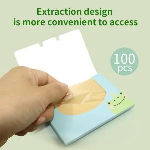 Facial Oil Absorbing Natural Oil control Custom Logo Absorbent Paper Facial Oil Absorbent Paper Blotting Paper