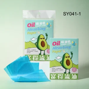 Facial Oil Absorbing Sheets Raw Wood Pulp Oil Blotting Paper Portable Summer Oil Removal for Face Use Daily and Makeup