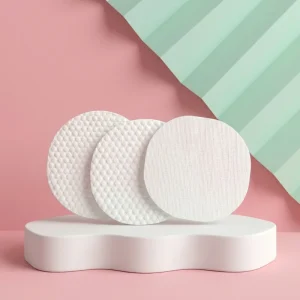 Facial Round Cotton Pads 1 Layer Soft Cleansing Makeup Remover Pad with Custom Logo