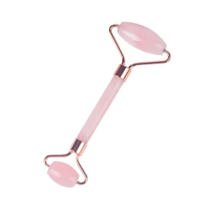 Facial Skin Care Roller Massage Jade Roller Rose Quartz Jade Roller for Face Without Box