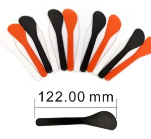 Facial Skin Care Small Cosmetic Spoons Plastic Mixing Spatula for DIY Facial Tool