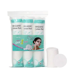 Factory 80/100/150pcs Pack 3-layer Round Cotton Pads Facial Cleansing Disposable Makeup Remover Round Cotton Pads SY430