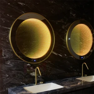 Factory Bathroom LED Smart Makeup Vanity Mirror with Dimmable Switch Home Decoration LED Smart Mirror Tunnel Mirror