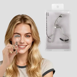 Factory Custom Branding Stainless Steel Portable Comfortable Handle Pro Eyelash Curler