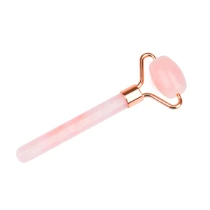Factory Direct 100% Natural Crystal Jade Eye Massage Tool Private Label Mini Roller Straight Shape Single Head