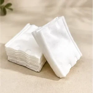 Factory Direct 100PCS Disposable 3 Layer Square Makeup Remover Cleansing Cotton Pads