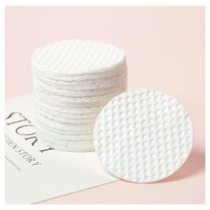 Factory Direct Diamond-Embossed Round Cosmetic Cotton Pads Degreased Cotton Makeup Remover Pads GMP Certified for Bulk Purchase