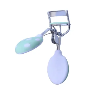 Factory Direct Durable Lash Curler Gentle Cute Eyelash Curler Green With Ladybird Shape Handle